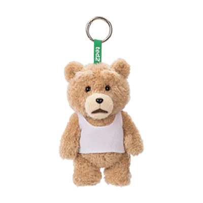 Ted2 Teddy Bear Action Plush Pendant Vest Bear